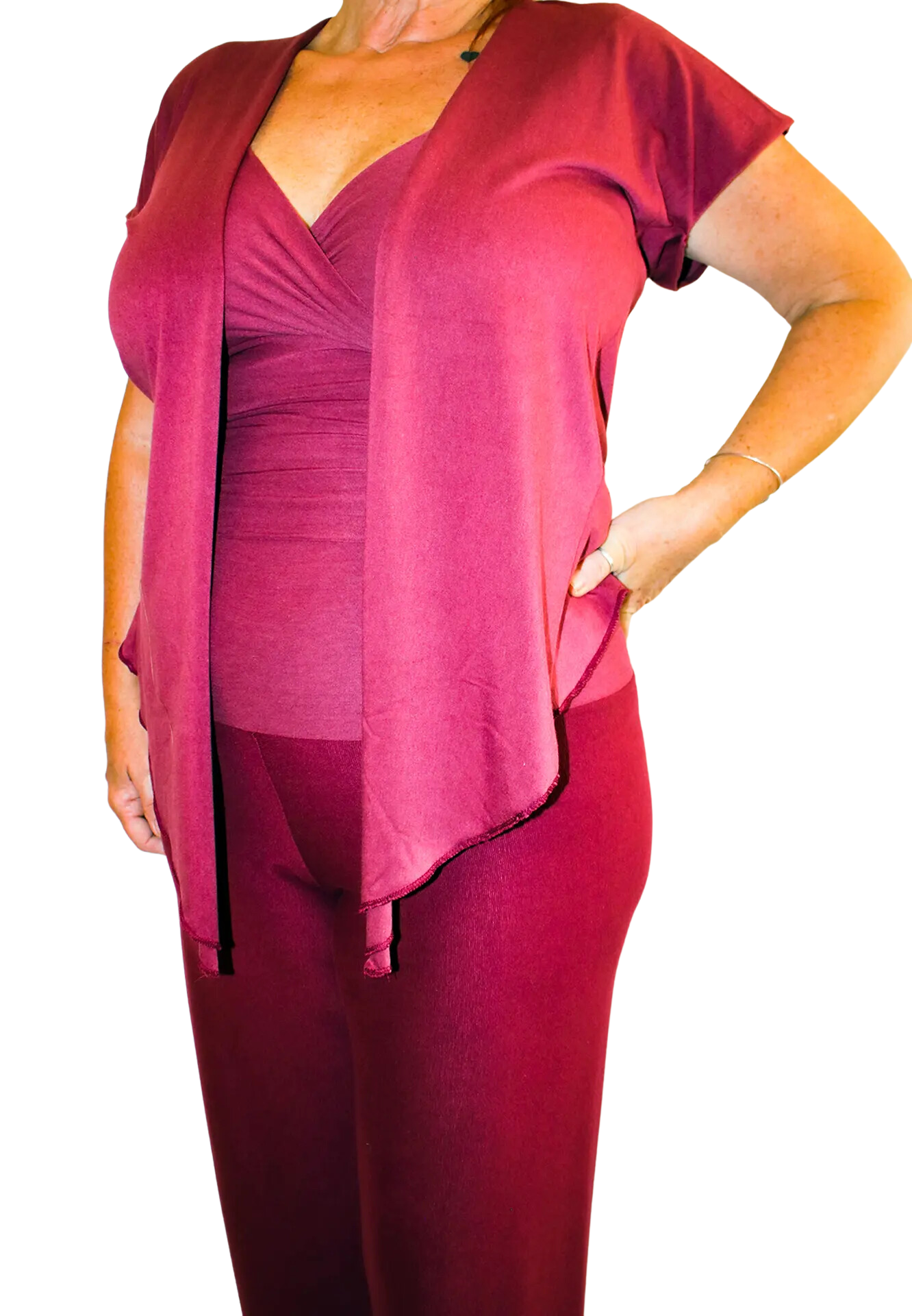 Bamboo Shrug 3in1 sleeveless